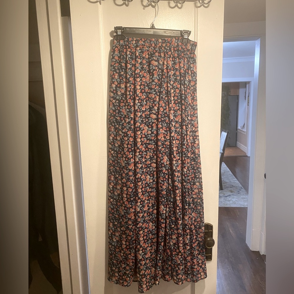Abercrombie and Fitch floral maxi skirt